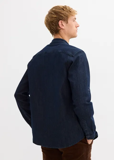 Chemise en jean, slim, bonprix