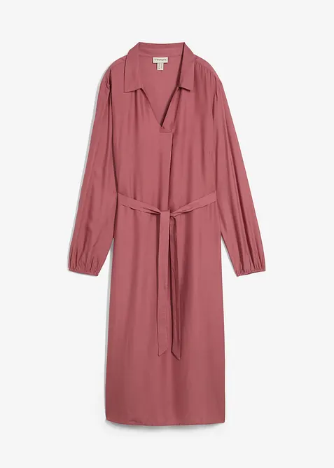 Robe midi en viscose fluide, bonprix