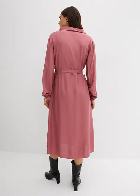 Robe midi en viscose fluide, bonprix