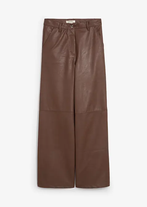 Pantalon enduit, bonprix