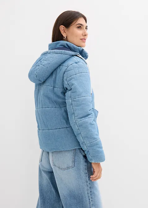 Doudoune en denim, bonprix