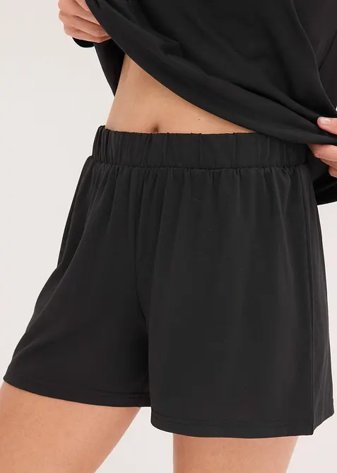 Pyjashort en matière légère et douce, bonprix