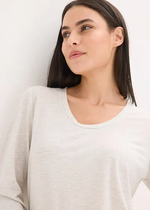 Pyjashort en mati&egrave;re l&eacute;g&egrave;re et douce, bonprix