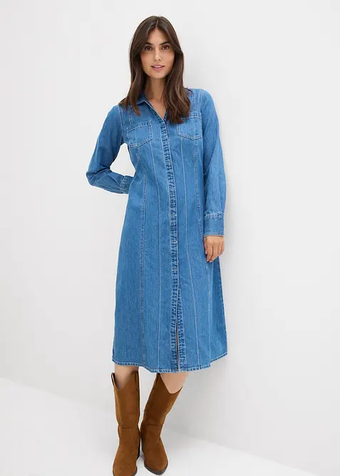 Robe en jean, bonprix
