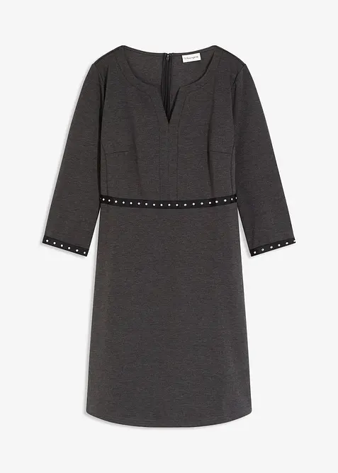 Robe fourreau en jersey milano, bonprix