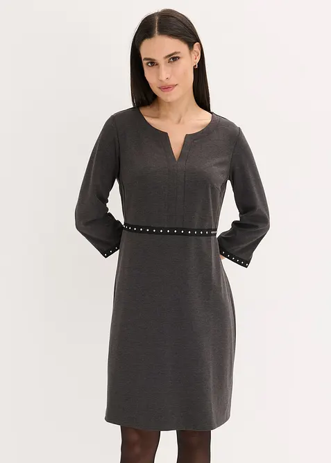 Robe fourreau en jersey milano, bonprix