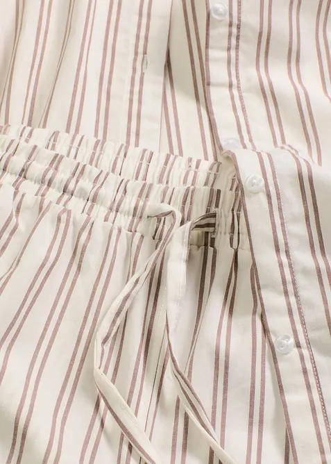 Ensemble d’intérieur en coton tissé, oversize, bonprix