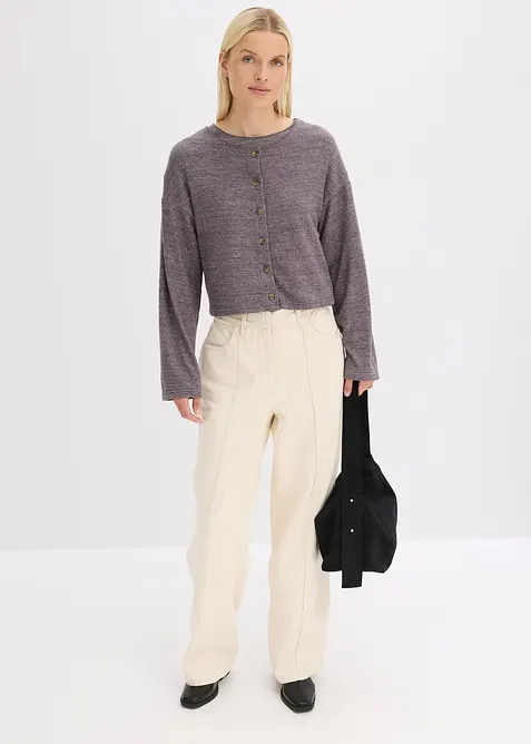 Pantalon en twill 100% coton, bonprix