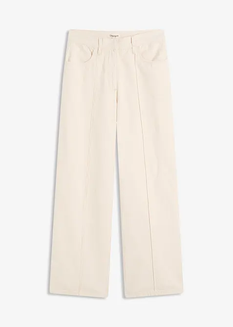 Pantalon en twill 100% coton, bonprix