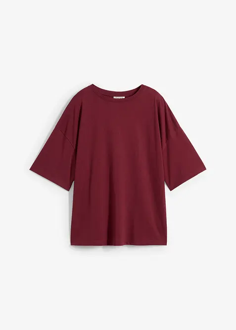T-shirt oversize en coton mélangé, bonprix