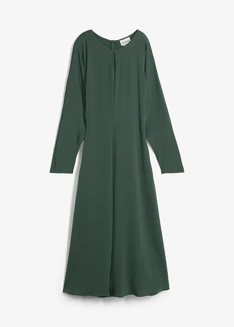 Robe midi à effet drapé, bonprix