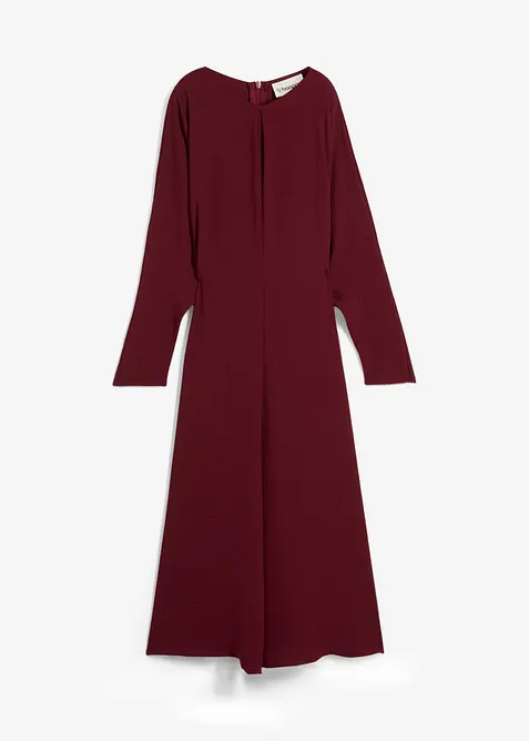 Robe midi à effet drapé, bonprix