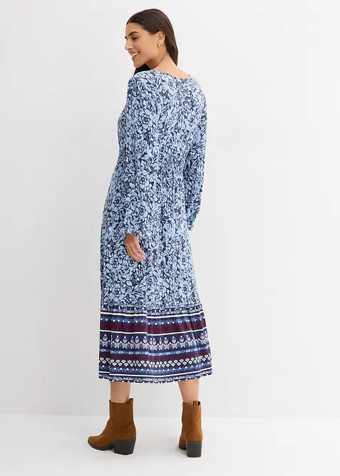 Robe longue en viscose douce et extensible, bonprix