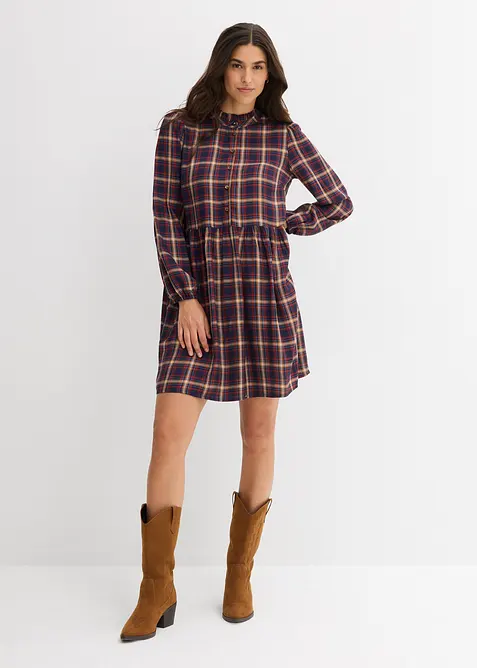 Robe courte en viscose douce, bonprix