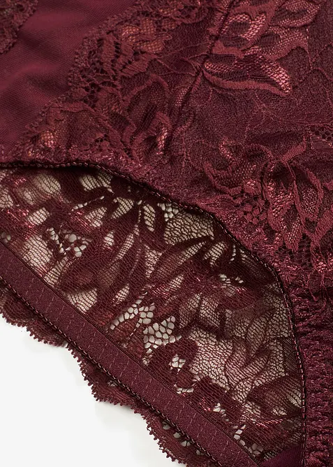 Slip Maxi avec dentelle, bonprix