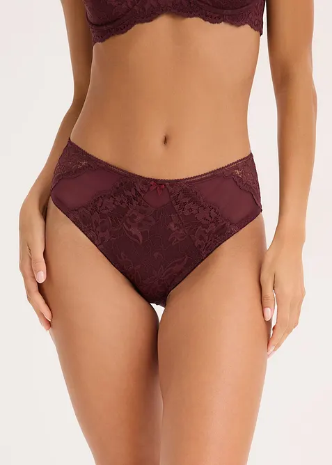 Slip Maxi avec dentelle, bonprix