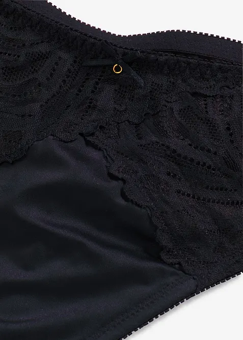 Lot de 2 strings Maxi en matière brillante, bonprix