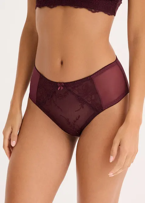 Slip Maxi avec broderies, bonprix