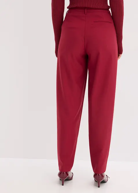 Pantalon en toile coupe barrel, bonprix