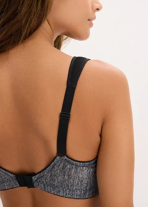 Soutien-gorge grand maintien sans armatures, bretelles rembourrées, bonprix