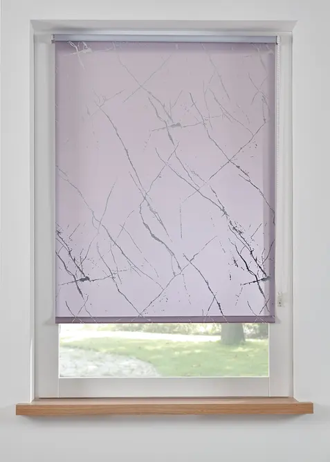 Store enrouleur brise-vue avec imprimé brillant, bonprix