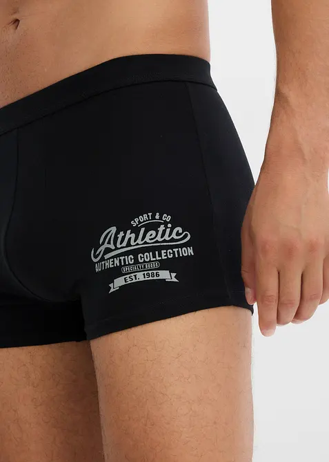 Lot de 3 boxers en coton doux, bonprix