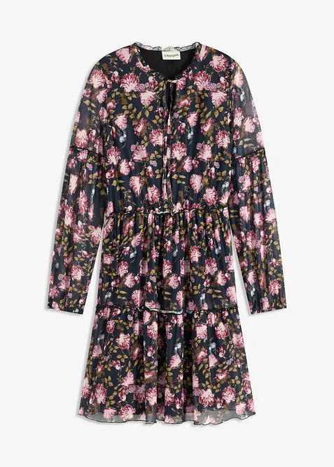 Robe en jersey mesh, bonprix