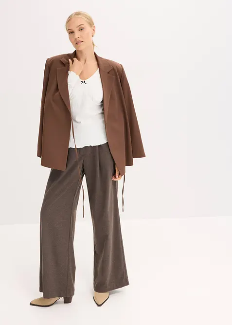 T-shirt côtelé, bonprix