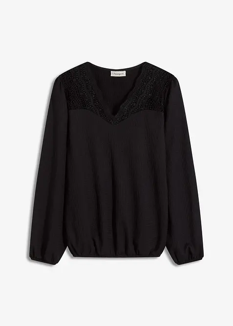 Blouse manches longues, bonprix