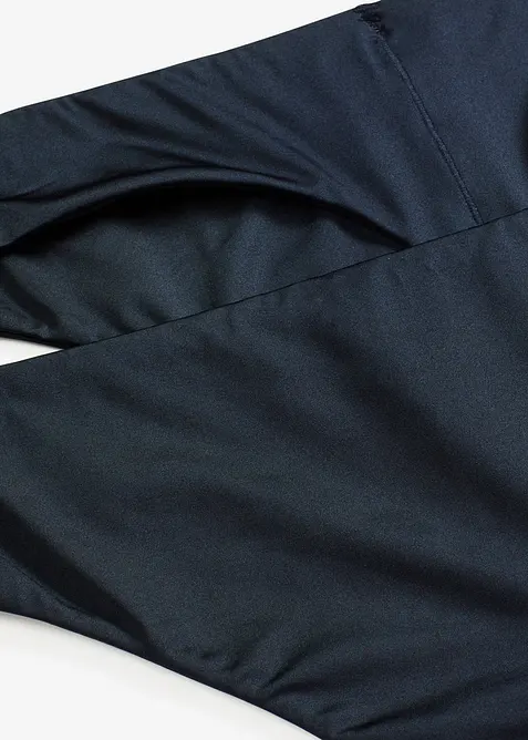 Lot de 2 strings taille haute en matière brillante, bonprix