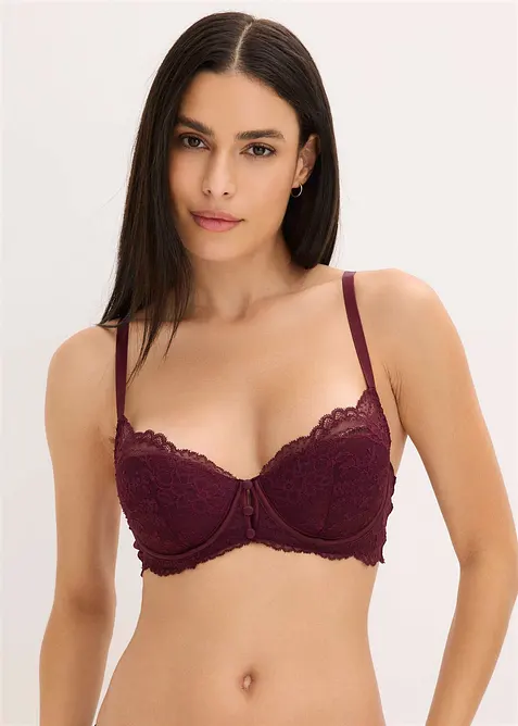 Soutien-gorge à coques en dentelle, bonprix