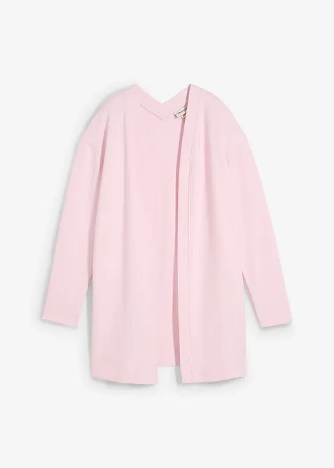 Gilet long en sweat doux, bonprix