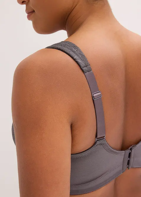 Soutien-gorge grand maintien sans armatures avec bretelles rembourrées, bonprix