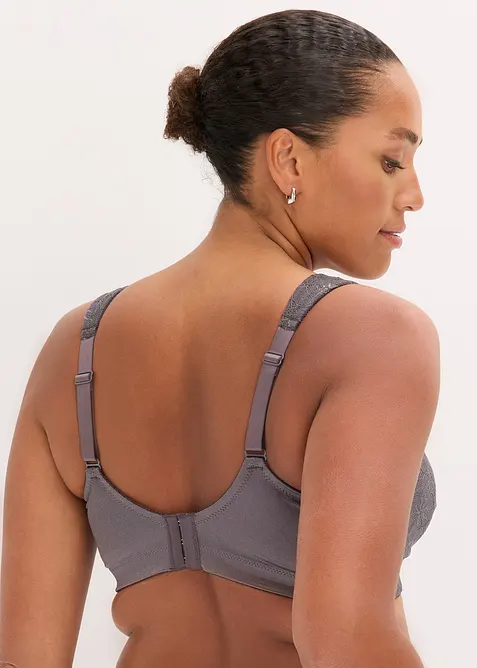 Soutien-gorge grand maintien sans armatures avec bretelles rembourrées, bonprix