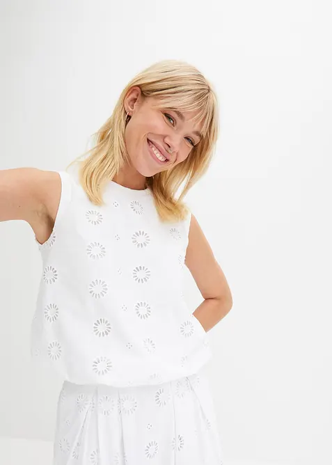 Blouse sans manches, bonprix