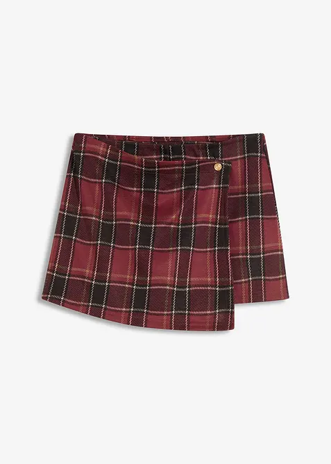 Jupe-short avec bouton décoratif, bonprix