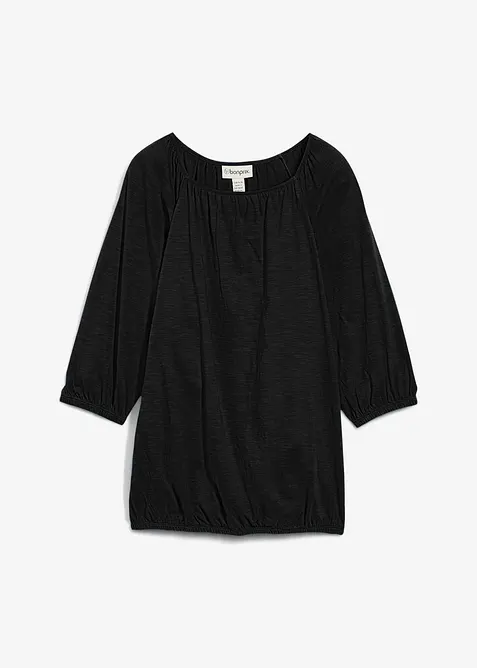 Blouse en jersey 100% coton, bonprix