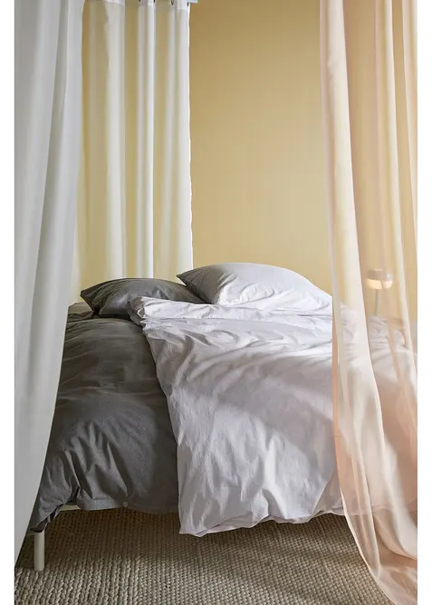 Parure de lit aspect lin, bonprix