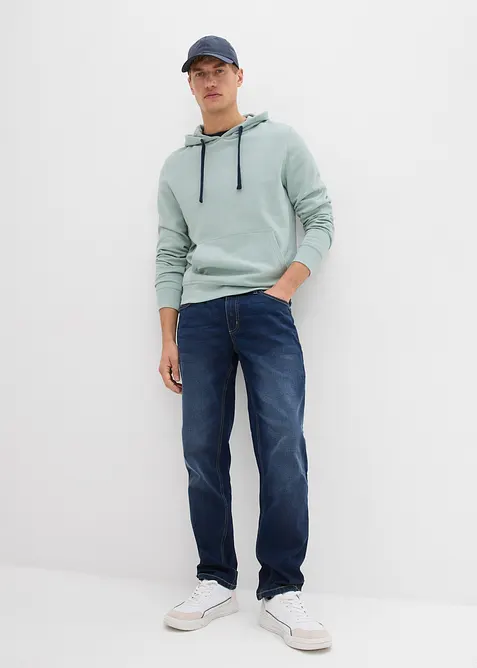 Sweat &agrave; capuche 100% coton, bonprix