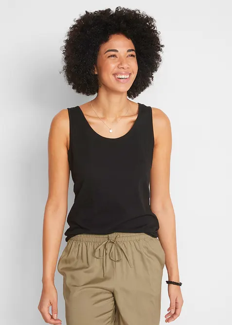 Débardeur en jersey 100% coton, bonprix