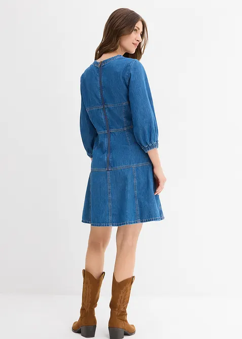 Robe en jean 100% coton, bonprix