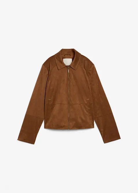 Veste en suédine, bonprix