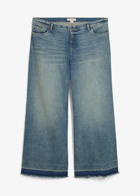 Jean large taille mi-haute, bonprix