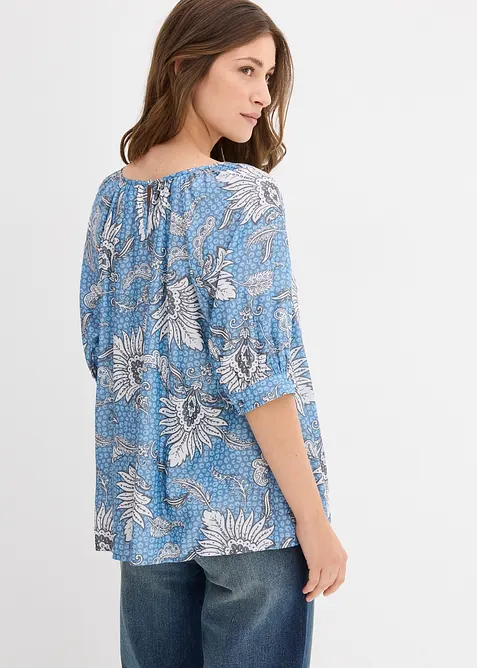 Blouse en fine viscose mélangée, bonprix