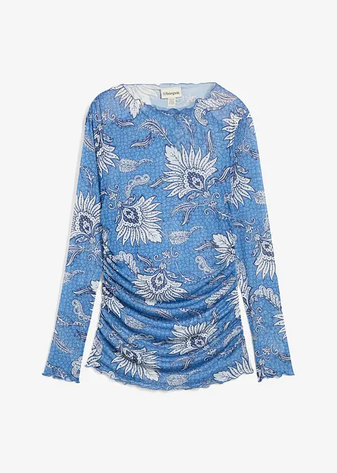 T-shirt manches longues en mesh fin, bonprix