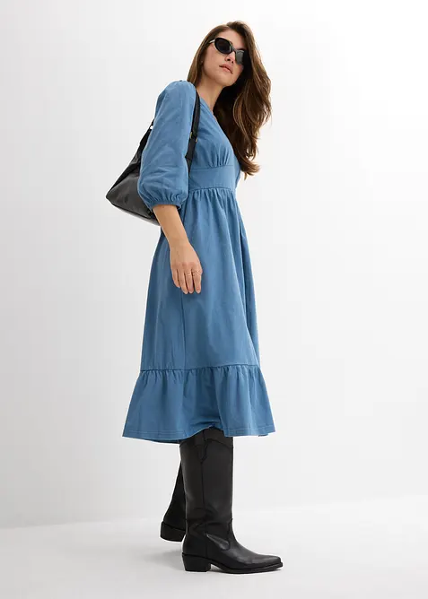 Robe en jersey 100% coton, bonprix