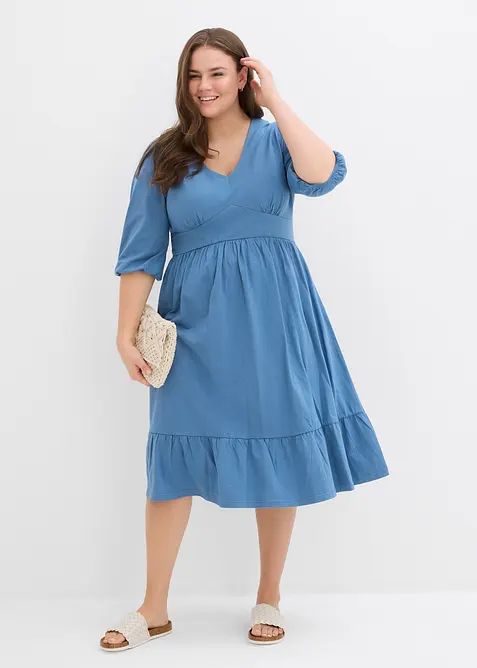 Robe en jersey 100% coton, bonprix