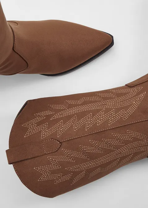 Bottes esprit santiags, bonprix