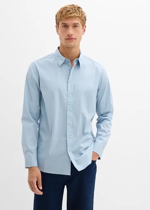 Chemise manches longues extensible, Regular Fit, bonprix