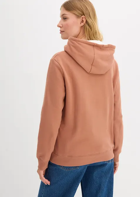 Sweat-shirt à capuche avec détails contrastants, bonprix